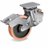 Vulkollan® wheels with cast iron centre