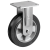 SF/EE MHD - "SIGMA ELASTIC" rubber wheels, aluminium centre, fixed bracket type "EE MHD"