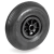 82RCR - Roues pneumatiques, rainuré, corps en polypropylene, moyeu avec roulement à rouleaux
