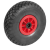 82AF - Pneumatic wheels, country profile, polypropylene centre, plain bore