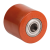 78SC - Injection polyurethane transpallet rollers, polyamide 6 centre, hub with ball bearing facilities