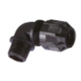 Black Beauty Non-Metallic Liguidtight Strain Relief Connector  90 Elbow