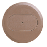 Non-Metallic Covers for Round Floor Boxes - Duplex Cover