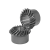 Spiral bevel gear (gear ratio 1_1) - Spiral bevel gear tooth ratio 1:1