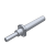 TPOH-Flange round nut - Precision ball screw (flange round double cut nut) - shaft end unprocessed