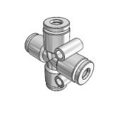 SQZ-00 - One-Touch Fittings / Cross Reducer