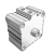 ADQ2W - 紧凑型气缸内置磁铁/双作用：双杆/大直径