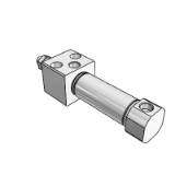 AXR - Air Cylinder (Stainless Tube) Direct Mounting Cylinder