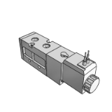 RDS3130 - Rubber Seal 5Port Pilot Valve 2 Position / Single Solenoid Type