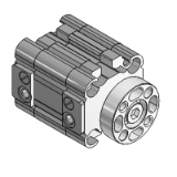 RO - Kompakter Zylinder- UNITOP RU P/7 Ø16-Ø63 mm