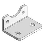KF-13 - Angle bracket in zinc-plated steel