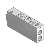 BDF-423. - Grundplatte 1 platz gemäs VDMA-ISO für di verschraubungen durchmesser 6_8_10mm