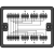 899-631/100-000 - Caja de distribución Distribución Corriente trifásica en corriente alterna (400V / 230V) Borna de paso 5 polos 6 salidas 3 polos Codificación A