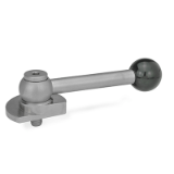 GN 918.6 Clamping Bolts, Stainless Steel, Upward Clamping, with Threaded Bolt