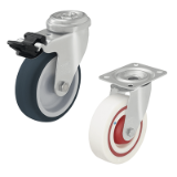 Casters and wheels