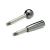 GN 310 - Stainless Steel-Gear lever handles, Type E, Cylindrical knob GN 519, Inch