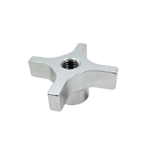 CKSQ - Quick Release Four Prong Hand Knobs