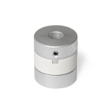 GN 2243 - Oldham Couplings, Aluminum, Hub with Set Screw, with Inch-Inch Bores, Bore code B, without keyway