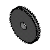 GF32 - Drive Belt Gears - 32 Pitch (.0982 Circular Pitch) - 3/8" & 11/16" Bore - 20° Pressure Angle