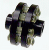 CC5M - Flex-Thane Coupling - Polyurethane Pins Aluminum DIN 3.1355 Hubs - 3mm to 13mm Bores