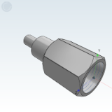 NHR02 - Nozzles; Spray shape; Single point shape; Fixed type