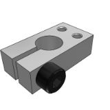 RDT01_18 - Pillar retaining clip ?¡è Screw hole vertical hole distance fixed ?¡è standard type / thin type