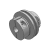 DBN01_21 - 膜片阶梯式联轴器·螺钉夹紧型·单膜片/双膜片·铝合金/不锈钢（铝青铜）
