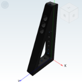 BMC02 - Vertical block for optical breadboard