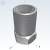 WSD25_28 - Plug type transition joint·Metric Thread · External Thread · 24 ° Conical Seal